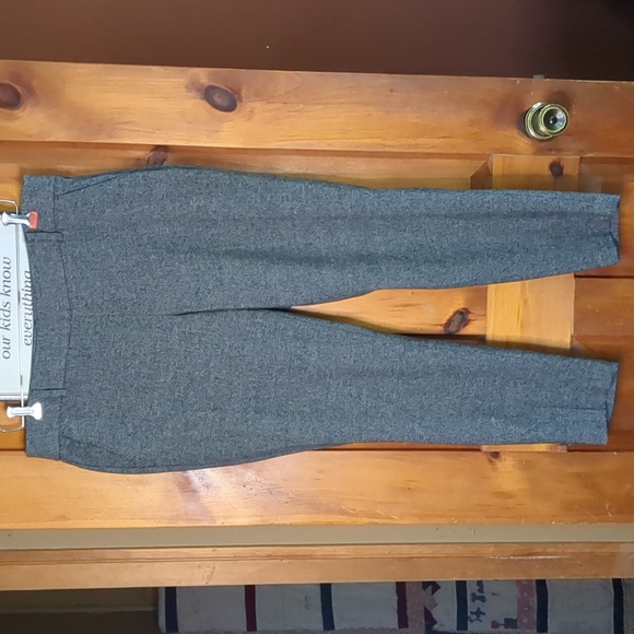 RW & CO* soft gray heathered work career dress trouser side zip/button 4pkt - Picture 1 of 6